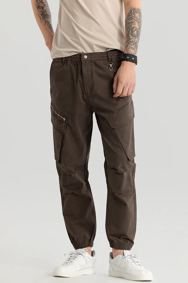 Thibaut Brown Relaxed Fit Cargo Pant