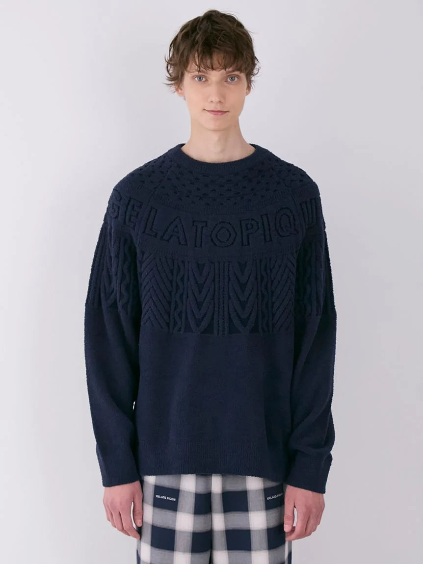 MENS Air Moco Aran Pullover Sweater