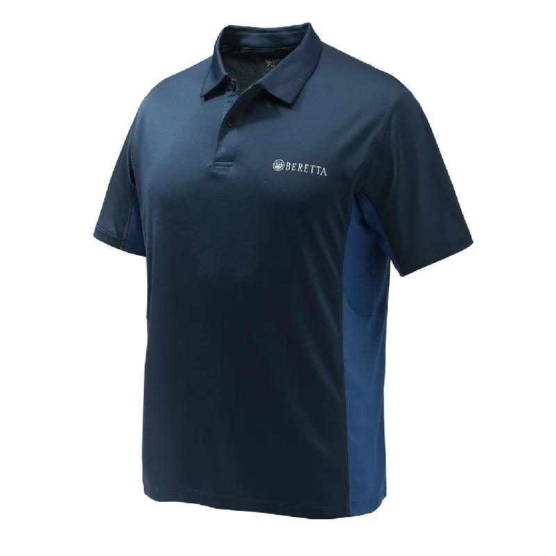 Beretta Flash Tech Polo Shirt Navy