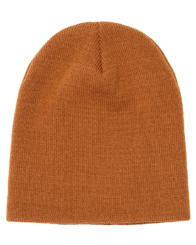 Yupoong Knit Cap | Caramel