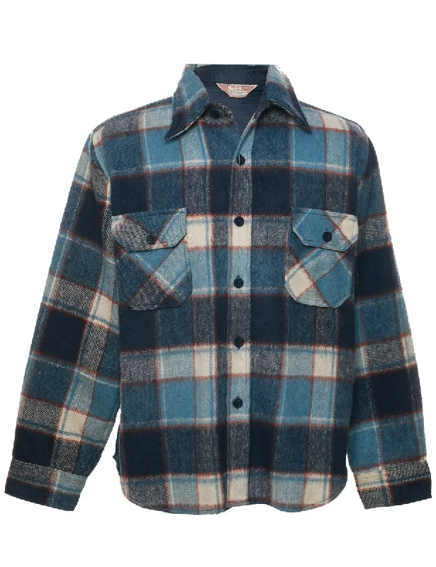 Multi-colour Checked Shirt - M