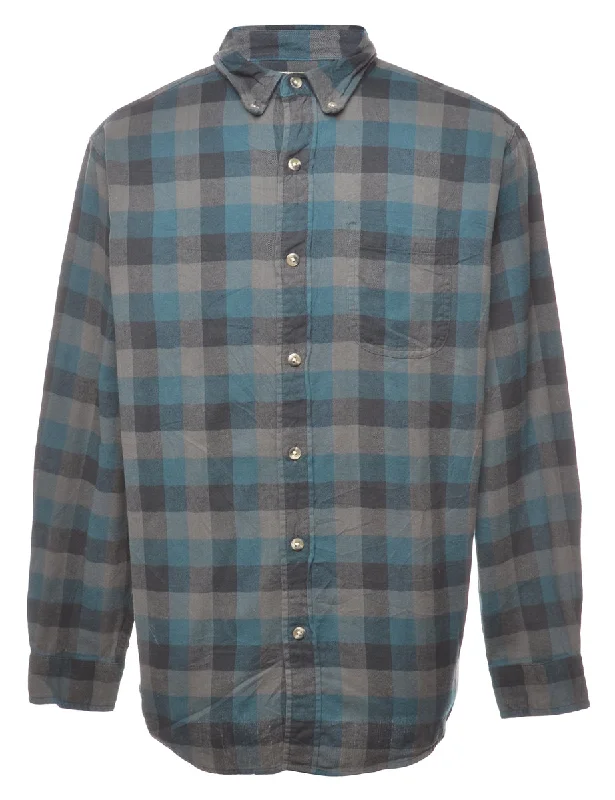 Multi-colour Plaid Shirt - M