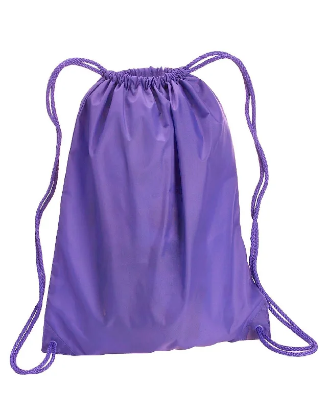 Liberty Bags Large Drawstring Backpack | Lavender