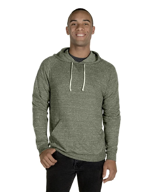 Jerzees Snow Heather Raglan Hoodie | Mltry Grn Snw Ht