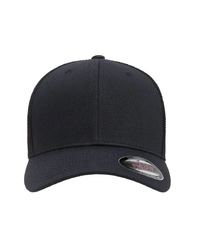 Yupoong Flexfit 6-Panel Trucker Cap | Dark Navy