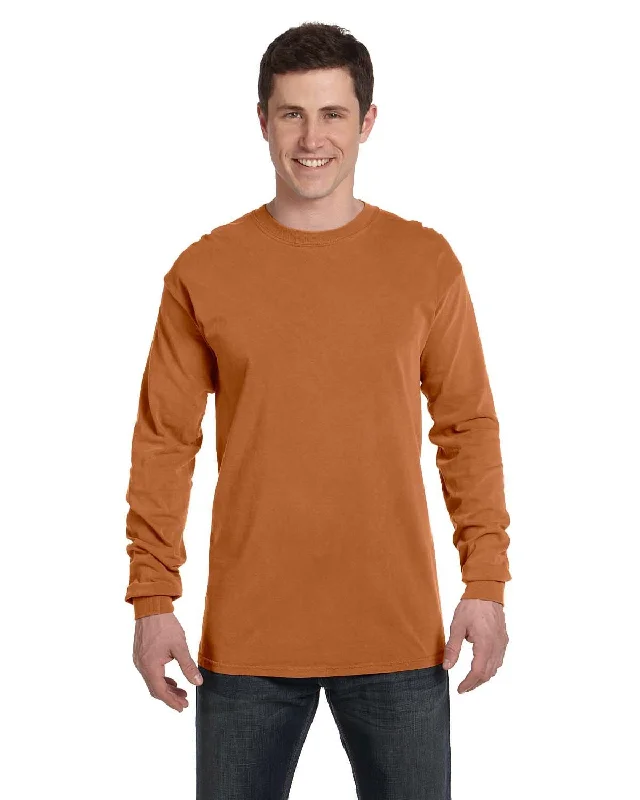 Comfort Colors Garment-Dyed Long Sleeve T-Shirt | Yam