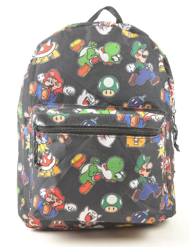 Multi-colour Mario Kart Design Backpack - M