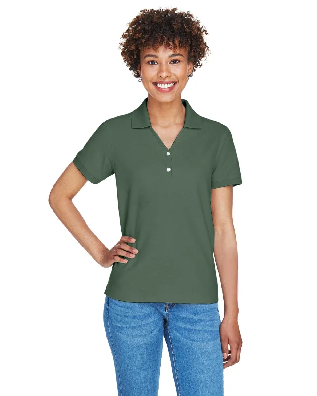 Devon & Jones Ladies Fine Pima Pique Polo | Dill