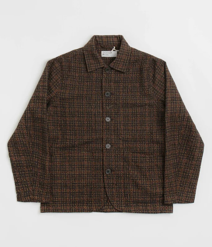 Universal Works Bakers C Jacket - Black / Olive