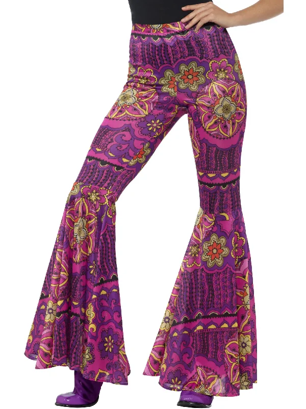 Psychedelic Flared Trousers, Ladies