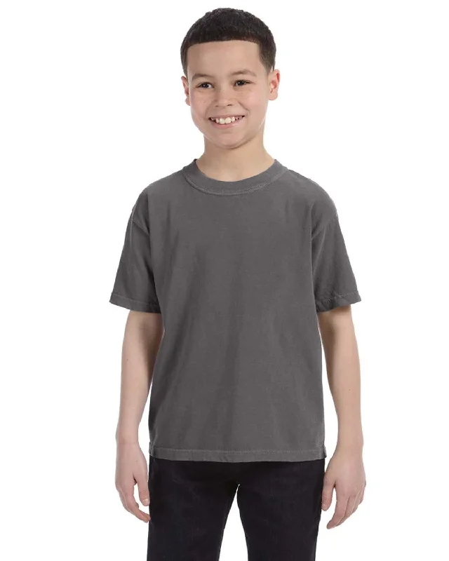 Comfort Colors Youth Garment-Dyed T-Shirt | Pepper