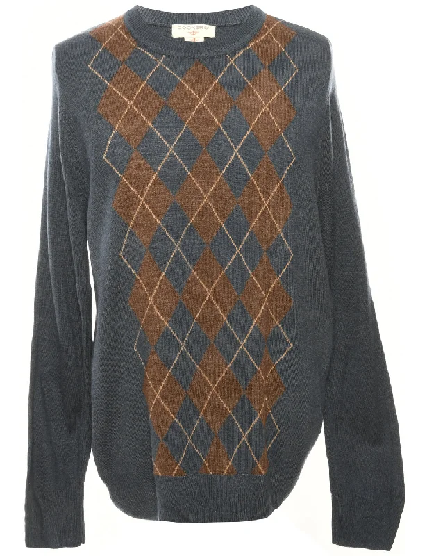 Mid Wash Blue Dockers Jumper - M