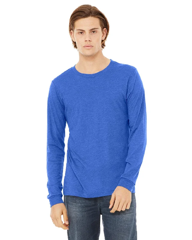 Bella+Canvas Long Sleeve Jersey T-Shirt | True Royal Trbln