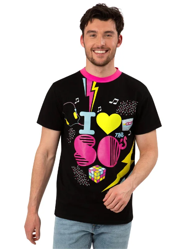 Unisex 1980s Printed T-Shirt