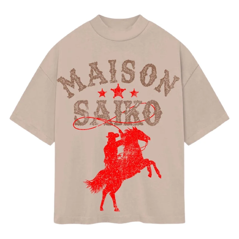 SAIKO: Wild Horse SS Tee MSK-053