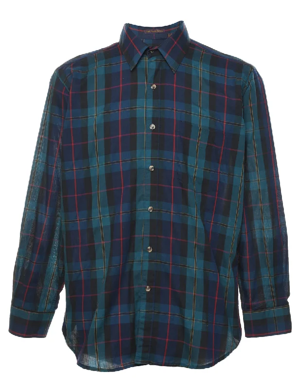 Multi-colour Checked Shirt - L