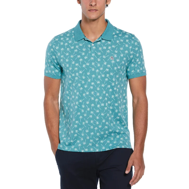 Cotton Jersey Palm Polo