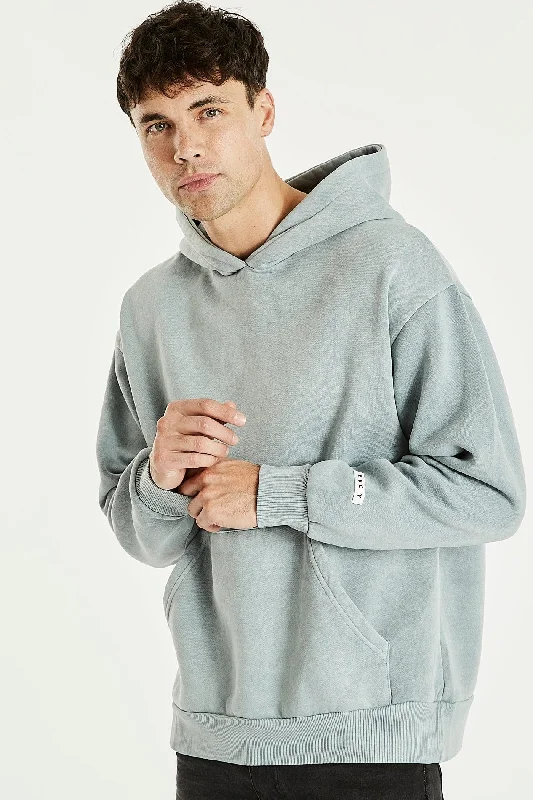 KISS CHACEY Mens Essentials Hoodie - Pigment Lead