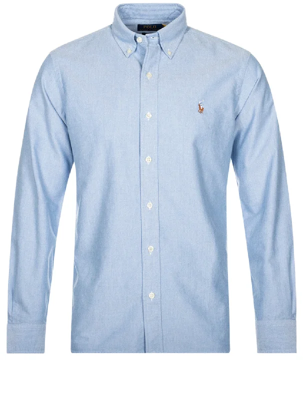 Oxford Sporthemd Blau