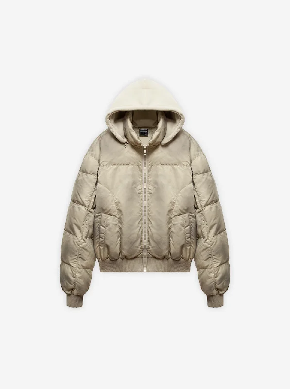 MUTE PUFFER BEIGE