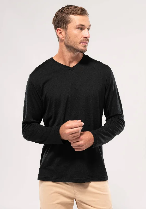 Long Sleeve Vee Tee