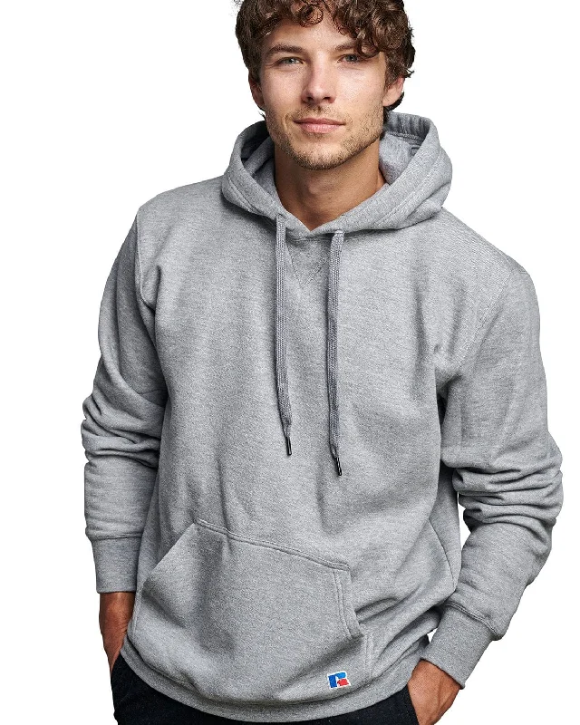 Russell Athletic Unisex Cotton Classic Hooded Sweatshirt | Athletic Heather