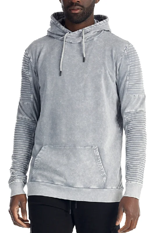 nANA jUDY Mens Montana Hood Light Acid Grey