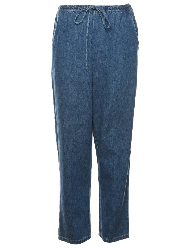 Medium Wash Denim Trousers - W30 L31