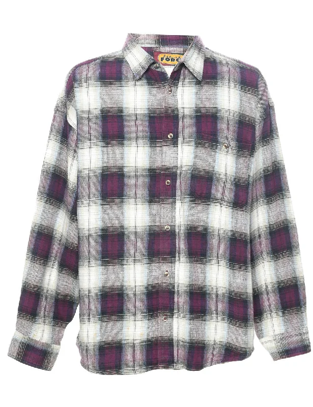 Multi-colour Checked Shirt - L