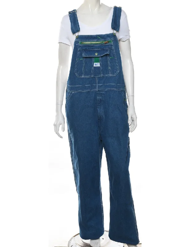 Medium Wash Dungarees - W42 L34