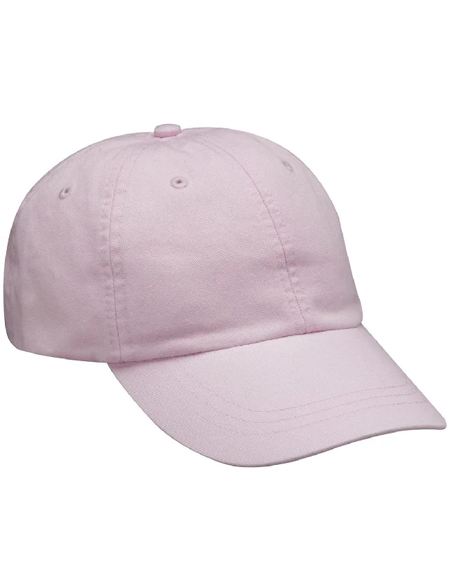 Adams Low-Profile Washed Pigment-Dyed Cap | Pale Pink