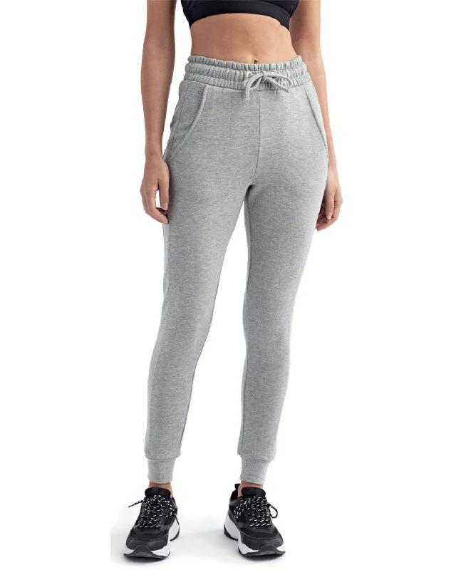 TriDri Ladie's Fitted Maria Jogger | Heather Grey