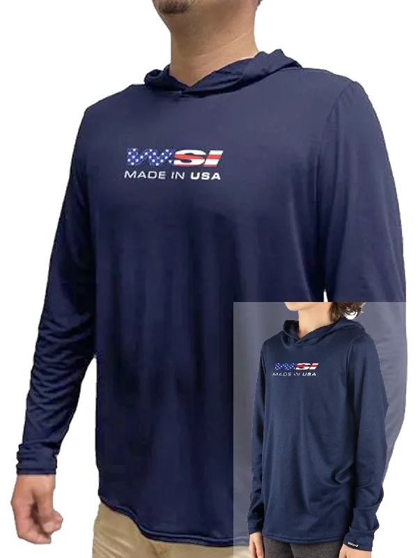 DADDY AND ME NAVY SoftTECH™ Long Sleeve Hoodie