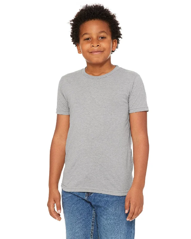 Bella+Canvas Youth Triblend Short Sleeve T-Shirt | Ath Grey Triblnd