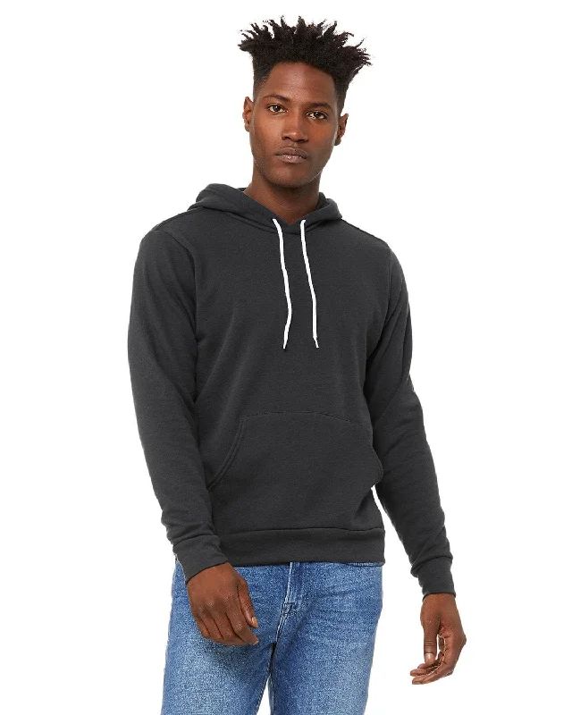 Bella+Canvas Unisex Sponge Fleece Pullover Hoodie | Dtg Dark Grey