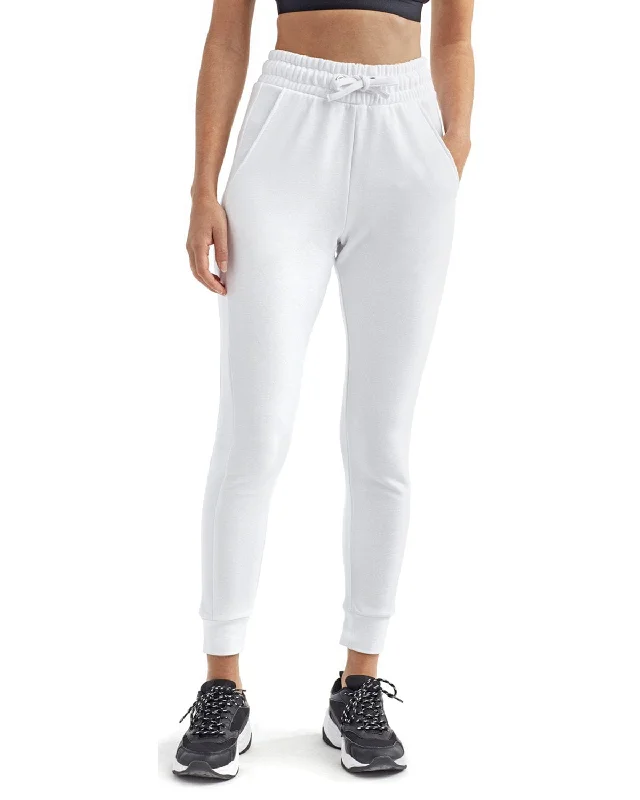 TriDri Ladie's Fitted Maria Jogger | White