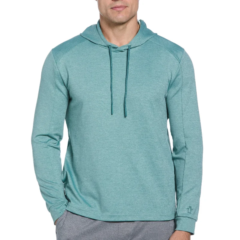 Penguin Sport Long Sleeve Midweight Pieced Crew Neck Pull Over