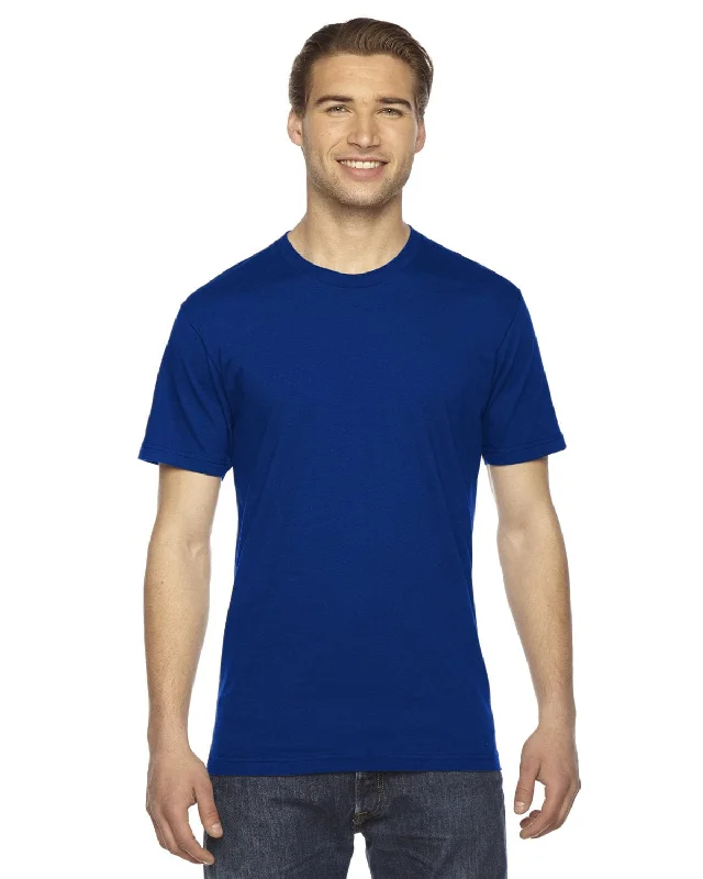 American Apparel Unisex Fine Jersey Short Sleeve T-Shirt | Lapis