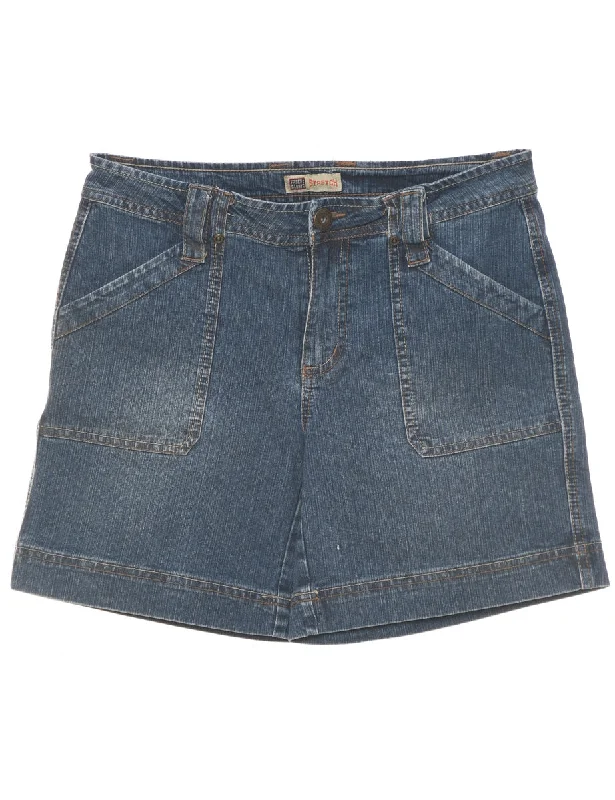 Medium Wash Denim Shorts - W29 L6