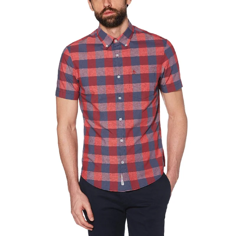 End-on-End Plaid Shirt