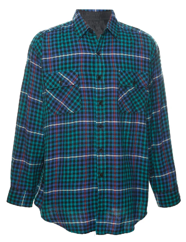 Multi-colour Checked Shirt - L