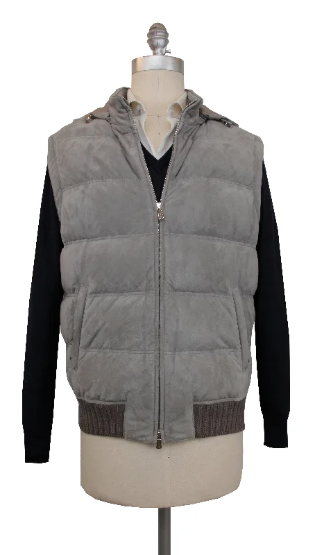 Mandelli Light Gray Jacket Vest