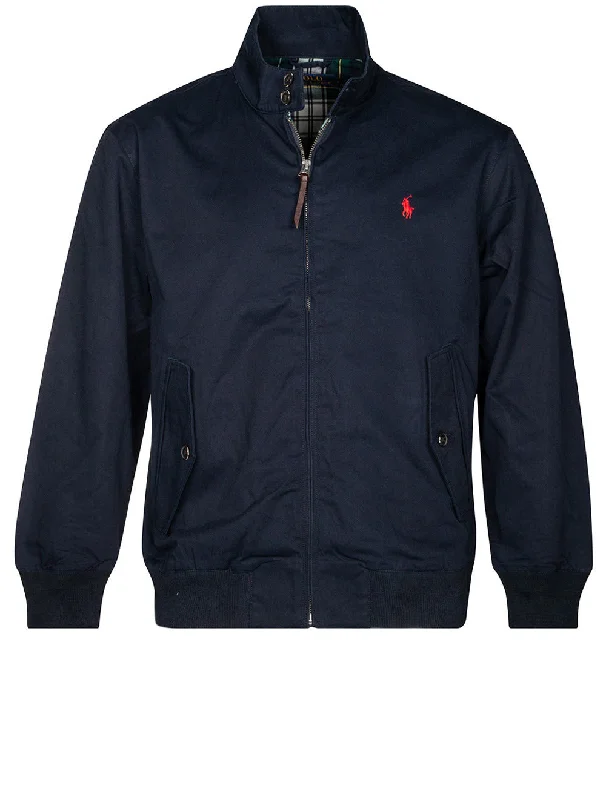 Ungefütterte Chino-Jacke in Marine