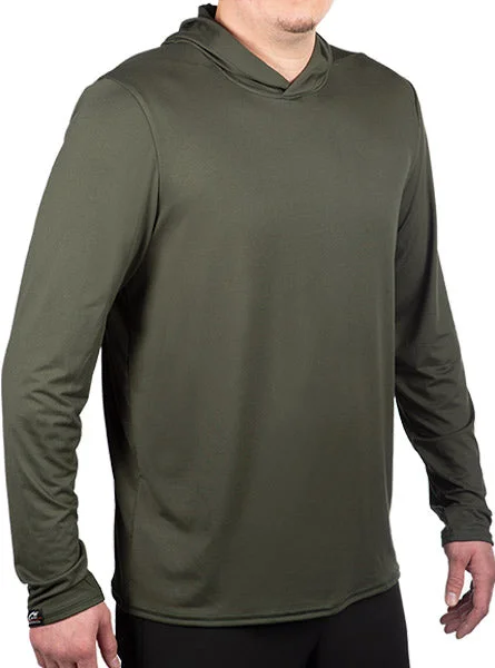 Olive SoftTECH™ Lightweight Sun Hoodie