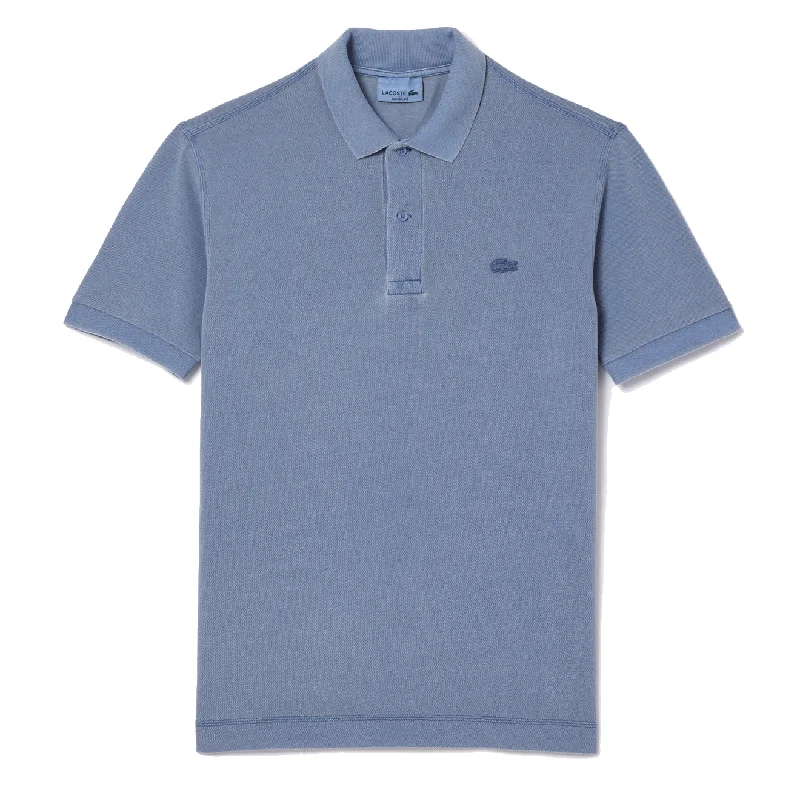 Lacoste Classic Fit Cotton Piqu√© Polo Shirt Eco Stonewash