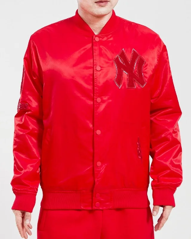 MLB NEW YORK YANKEES CLASSIC TRIPLE RED MEN'S TRACK JACKET (TRIPLE RED)