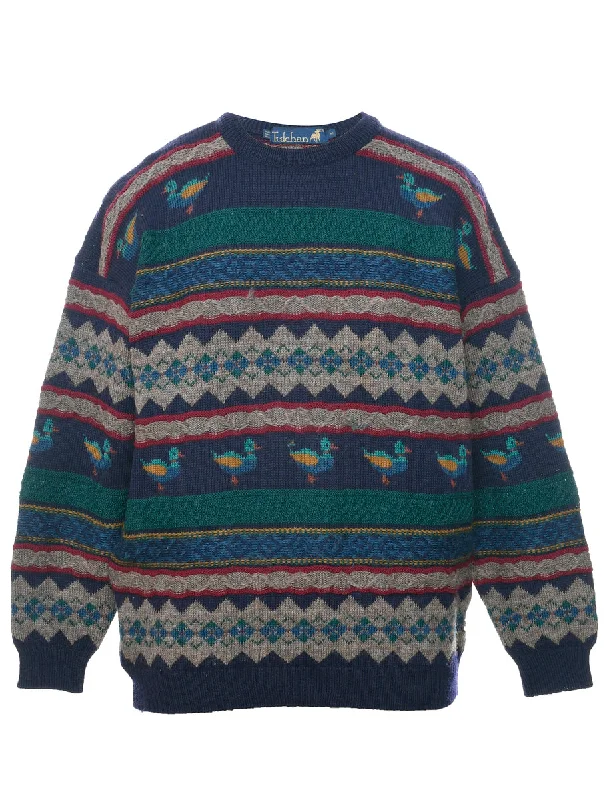 Multi-colour Jumper - M