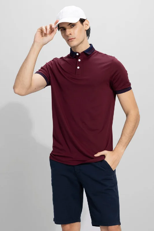 Camiseta Maroon Polo T-Shirt