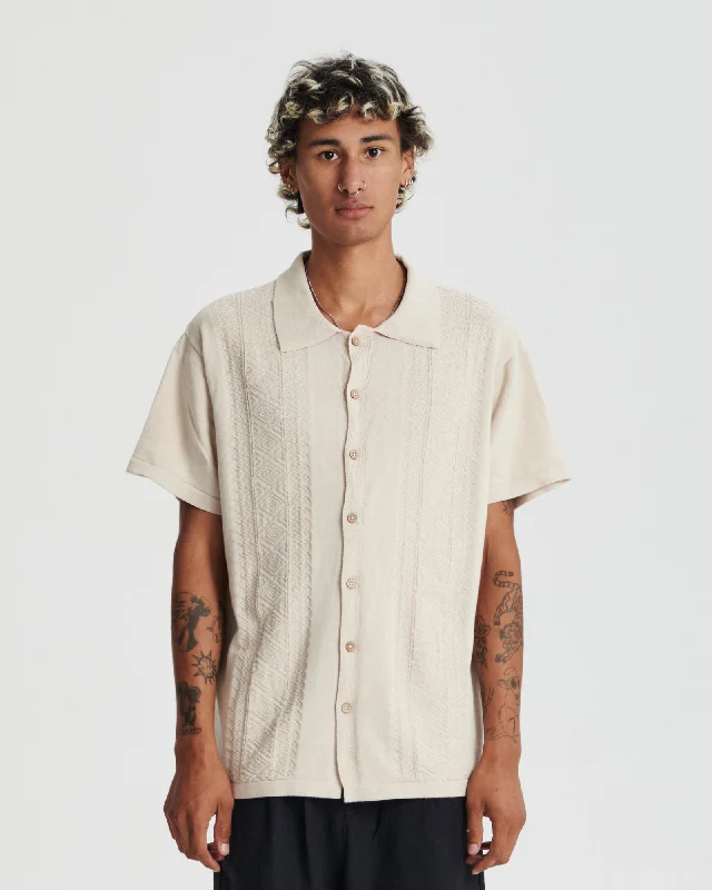 Trader Knit Shirt - Ecru