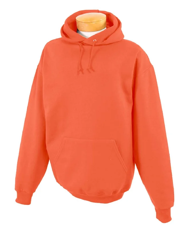 Jerzees Youth 50/50 Fleece Hooded Sweatshirt | Burnt Orange